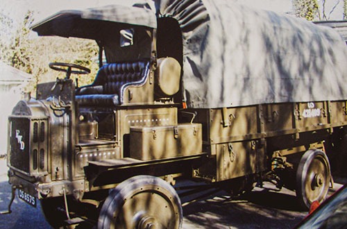 WWI US Army truck restoration